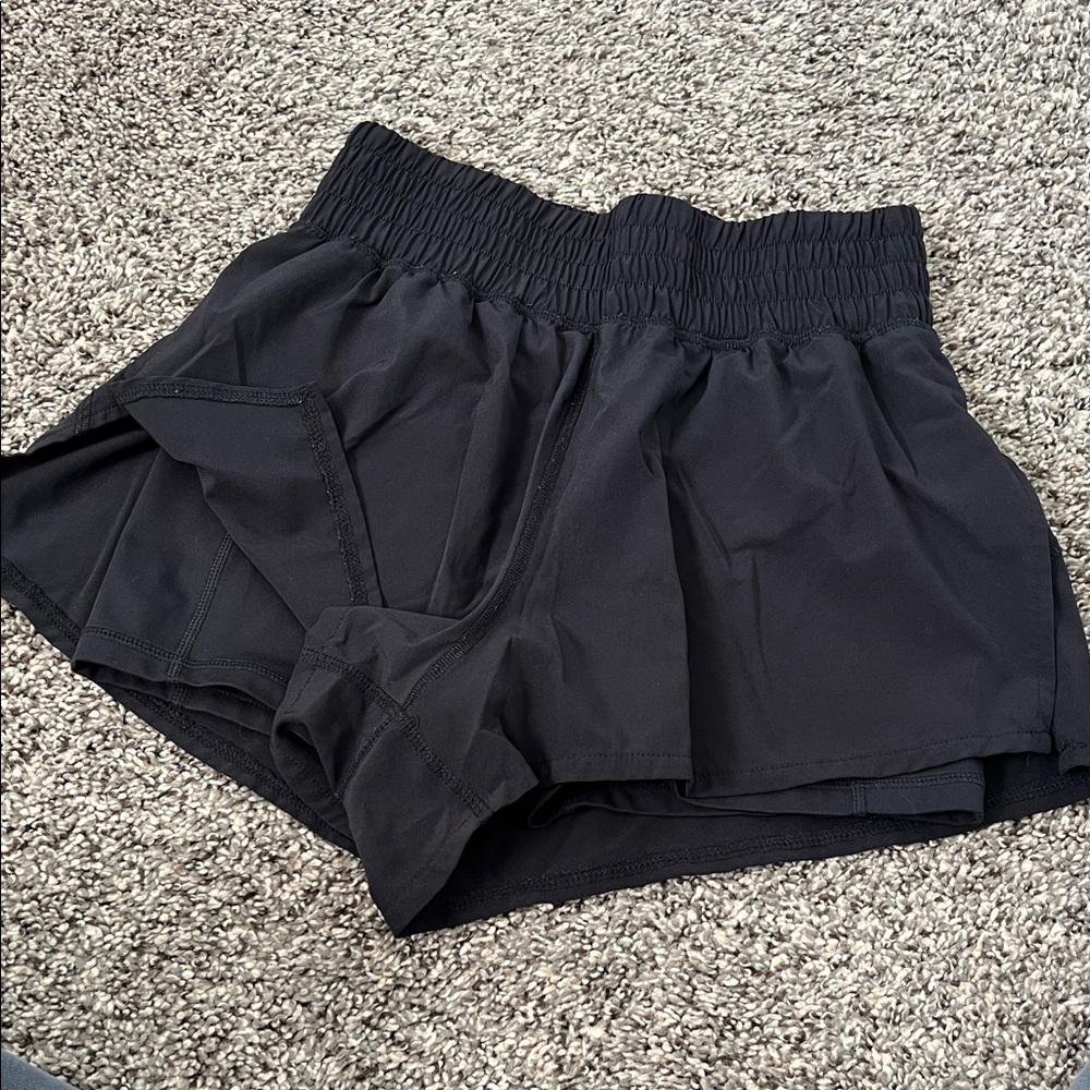 Black Women's Athletic Shorts